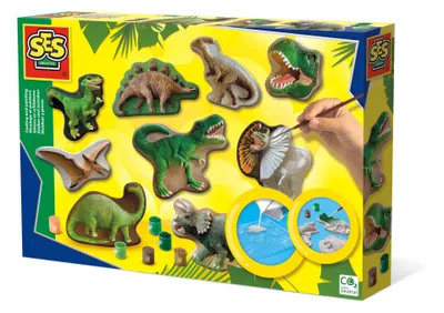Zdjęcie produktu dla SES Creative Casting i malowanie - Świat dinozaurów