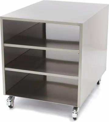 Immagine prodotto di Maxima - Tavolo gastro-macchina - 60 x 80 cm - portata 120 kg - su ruote