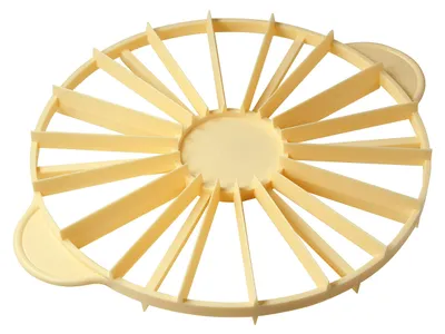 Tortenteiler aus Kunststoff, beige, 50 x 50 x 20 cm
