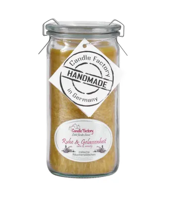 Produktbild von Duftwindlicht "Ruhe und Gelassenheit" - Größenwahl: Mini-Jumbo
