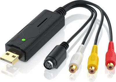 Produktbild von Aplic USB Audio Video Grabber - VHS - adapter wideo do edycji, USB do S-Video, Composite, Cinch