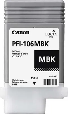 Image de Canon PFI-106 MBK Encre noire mate