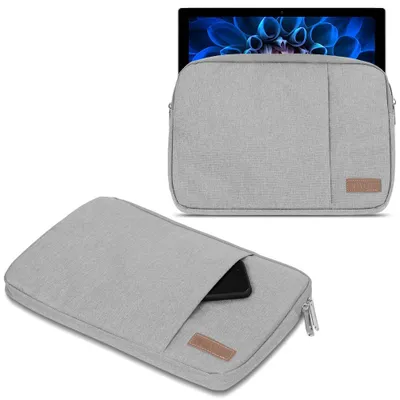 Produktbild von Schutzhülle für Apple iPad Pro 12.9 Zoll Hülle Tasche Tablet Schwarz Grau BlauNotebook Sleeve Farbe:Grau