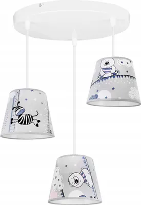 Produktbild von Loft Deckenhängelampe Für Kinder, Led-Lampenschirm