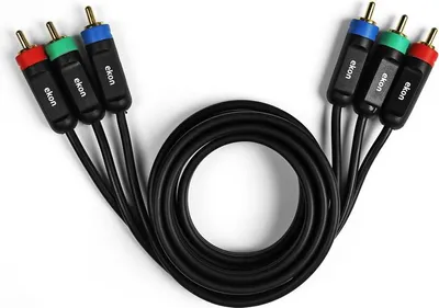 Zdjęcie produktu dla Ekon ECV3RCAYUV15MM, 1,5 m, 3 x RCA, 3 x RCA, Męska, Męska, Czarny