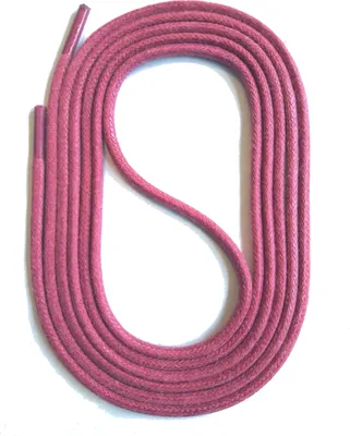 Produktbild von SNORS gewachste Schnürsenkel rund - PINK - 3mm - 110cm