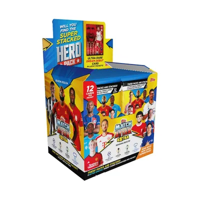 Image de Match Attax Ligue des Champions 2023/24 EXTRA - Cartes à collectionner - 1 boîte (36 boosters)