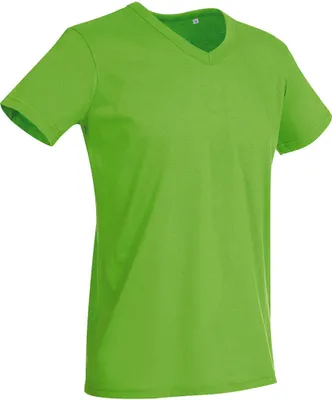 Produktbild von Stedman ST9010 | V-Neck Herren T-Shirt Ben - Farbe: Green Flash - Größe: XXL