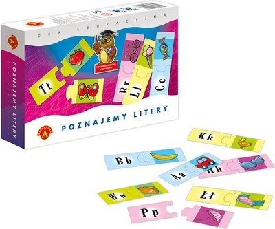 Obrázek produktu pro ALEXANDER Vzdělávací puzzle: Učíme se písmena a abecedu