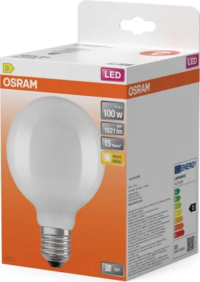 Zdjęcie produktu dla Osram Retrofit Classic, 11,5 W, E27, 1521 lm, 15000 h, Ciepłe białe