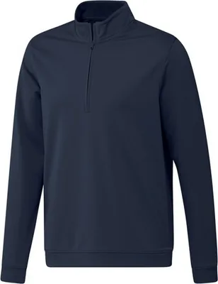 Produktbild von Adidas - "Elevated" Sweatshirt mit kurzem Reißverschluss für Herren RW9037 (L) (Collegiate Marineblau)