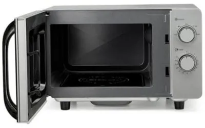 Produktbild von Orbegozo MI 2062 CE, Arbeitsplatte, Solo-Mikrowelle, 20 l, 700 W, Drehregler, Schwarz, Silber