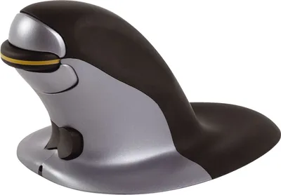 Produktbild von Fellowes Penguin Beidhändige Vertikale Maus M - kabellos