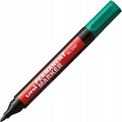 Produktbild von Permanentmarker Rundspitze grün Uni-320F