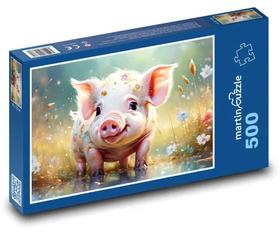 Obrázek produktu pro martinpuzzle - Puzzle 500 - Malé prase