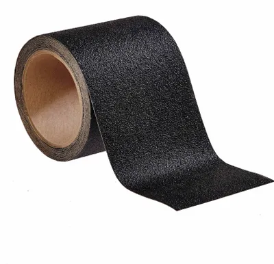 Produktbild von 3M Safety-Walk Antirutschbelag 610B, Schwarz, 101 mm x 4,57 m, Innen/Außen, für Treppen und Rampen, Hochleistung