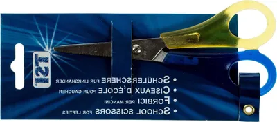 Productafbeelding van Linkshandige Schaar - Knutsel Schaar - Papier Knippen - Met Schaalverdeling - 13 cm - Gesorteerd