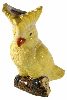 Immagine prodotto di Vaso "Kakadu" di Werner Voß, vaso decorativo, vaso per fiori, dolomite, giallo, 24 cm, 57133