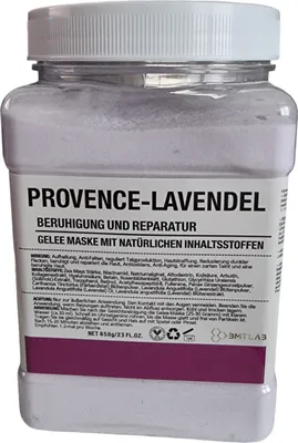 Zdjęcie produktu dla Maska żelowa Provence Lavender Nawilżająca maska żelowa do twarzy i szyi BMTLAB 650 gramów