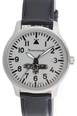Produktbild von Aristo Herren Messerschmitt Uhr Boxer-Uhr ME-BOXER1 Leder