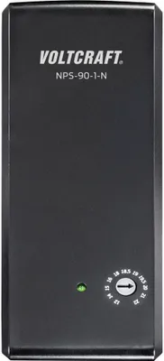 Produktbild von VOLTCRAFT NPS-90-1-N Notebook-Netzteil 90 W 5 V/DC, 12 V/DC, 14 V/DC, 15 V/DC, 16 V/DC, 18 V/DC, 18.5 V/DC, 19 V/DC, 19