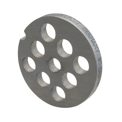 Obrázok produktu pre Kotúč mlynčeka na mäso, dierovaný kotúč vyrobený z nehrdzavejúcej ocele veľkosti 5 s otvorom 10,0 mm od WOLFCUT