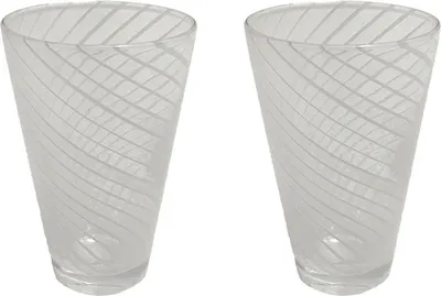 Image de OYOY LIVING Autres verres L7 x W7 x H10 jaune