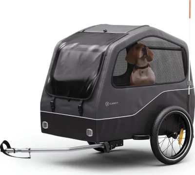 Produktbild von klarfit Goldie Home, přívěs na kolo, 334 l, max. 40 kg, skládací, odolný vůči povětrnostním vlivům
