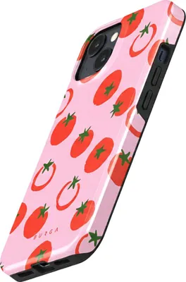 Immagine prodotto di Burga, custodia resistente per iPhone 14 con motivo Salsa, compatibile con MagSafe, rosa