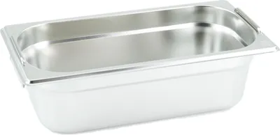 Produktbild von GN Behälter Gastronorm 1/3 100 mm mit Fallgriffe aus Edelstahl GVK ECO