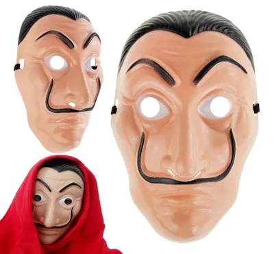 Image de Halloween Masque de Maison Salvador Dali La Casa De Papel Attaque Du Film