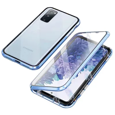Produktbild von Für Samsung Galaxy S23 FE Handy Tasche 360 Magnet Glas Bumper Metall Hülle Etuis Case Cover
