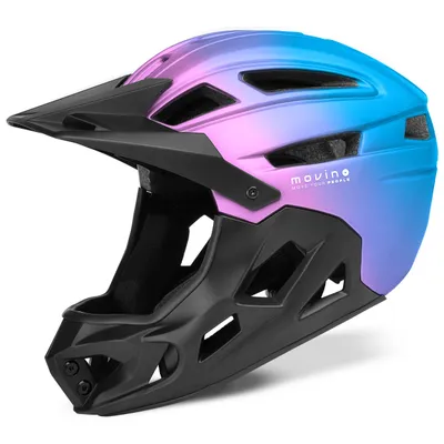Produktbild von MOVINO Allroundhelm EDGE Fahrrad MTB Scooter In-Mold (Rainbow)