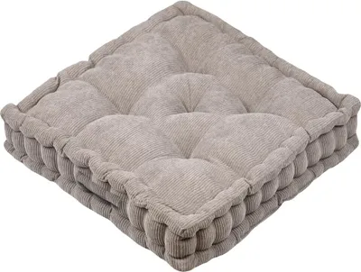 Produktbild von Bodenkissen Dandy Taupe 45x45x10cm - Stoff