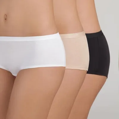 Immagine prodotto di confezione da 3 slip da donna in cotone D4H01