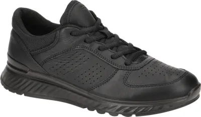 Produktbild von Ecco EXOSTRIDE Damenschuhe - sportliche Schnür- Halbschuhe schwarz Freizeit