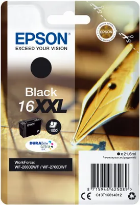 Image de Epson C13T16814022 cartouche d'encre 1 pièce(s) Original Noir