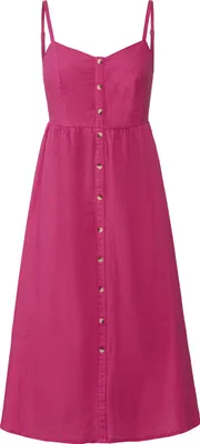 Produktbild von LASCANA Sommerkleid aus Leinenmix mit Baumwolle pink Größe 36