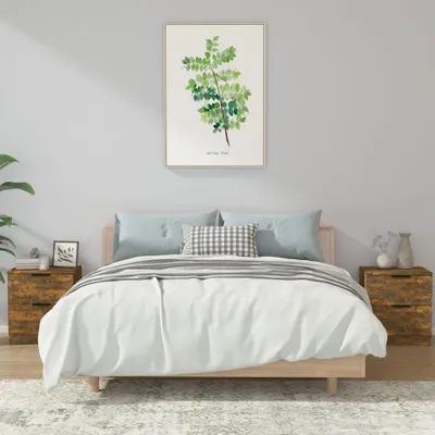 Produktbild von VidaXL 817034, Eiche, Holz, 450 mm, 390 mm, 500 mm, 2 Stück(e)