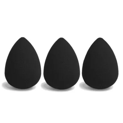 Zdjęcie produktu dla Ibra Blender Sponge Zestaw czarnych gąbeczek, 3 sztuki