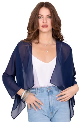 Zdjęcie produktu dla likemary Bolero damskie, eleganckie - bolerka do sukien wieczorowych - stylowe i wyrafinowane