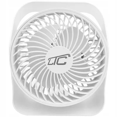 Image de LTC Ventilateur de table sans fil Charge USB-C 4 vitesses 2000 mAh Batterie LXWB16