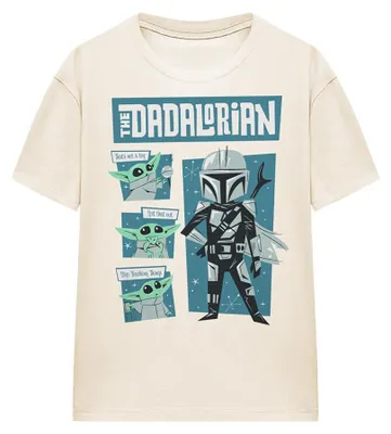 Immagine prodotto di Maglietta Star Wars - "The Dadalorian" da donna TV34214 (XL) (Colore naturale)