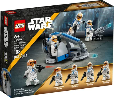 Zdjęcie produktu dla LEGO® 75359 - 332. kompania klonów Ahsoki z Gwiezdnych Wojen - zestaw bojowy (108 elementów)