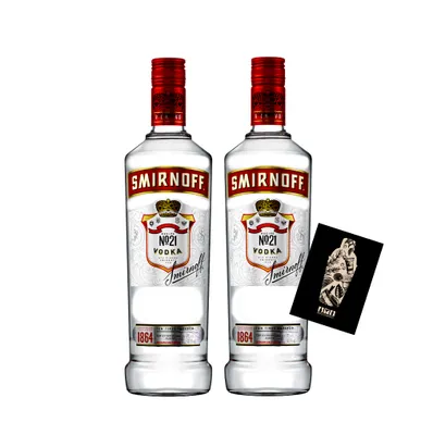 Produktbild von Smirnoff No. 21 -2er Set- Vodka 37,5% Vol. 2 x 1L- [Enthält Sulfite]