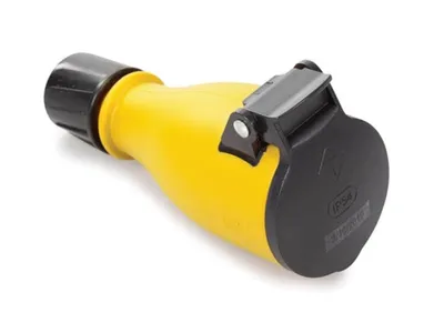 Produktbild von Außenstecker - Buchse - Mit Abdeckung - Schuko - IP54