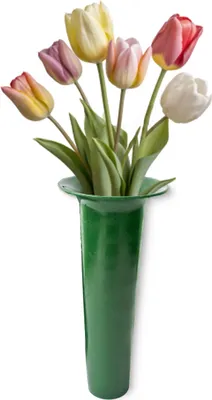 Immagine prodotto di Inserto per vaso funebre in plastica impermeabile verde 25 x 11 cm