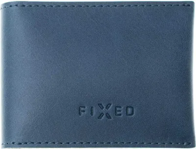 Produktbild von Ledergeldbörse Fixed Mini Smart Wallet für Apple AirTag, Blau