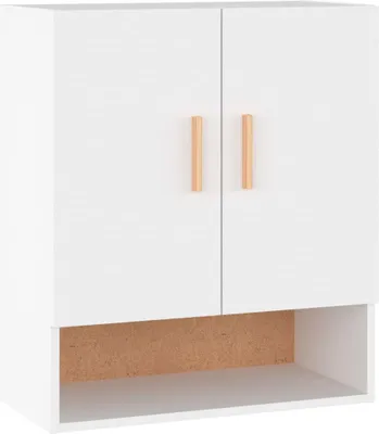 Produktbild von vidaXL Wandschrank Weiß 60x31x70 cm Holzwerkstoff
