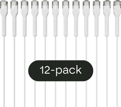 Obrázok produktu pre Broadbe Slim Patch Cable 5G White 0.1m 12-pack